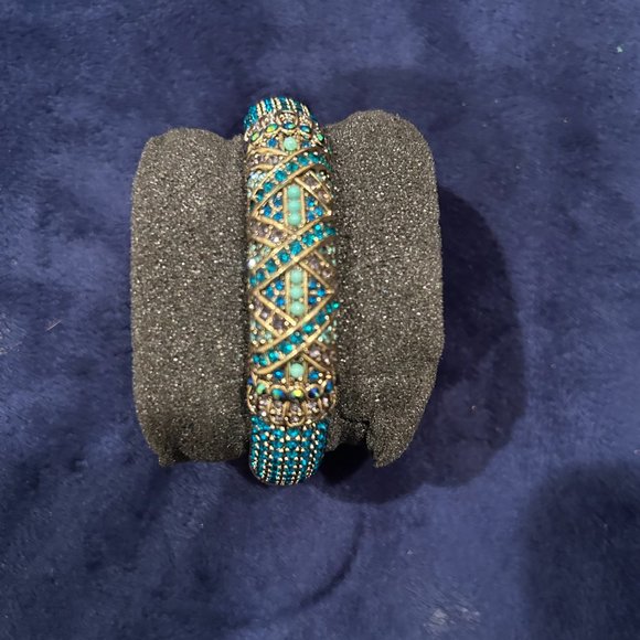 "Triple Play" Crystal Deco Bracelet Set - Picture 3 of 9